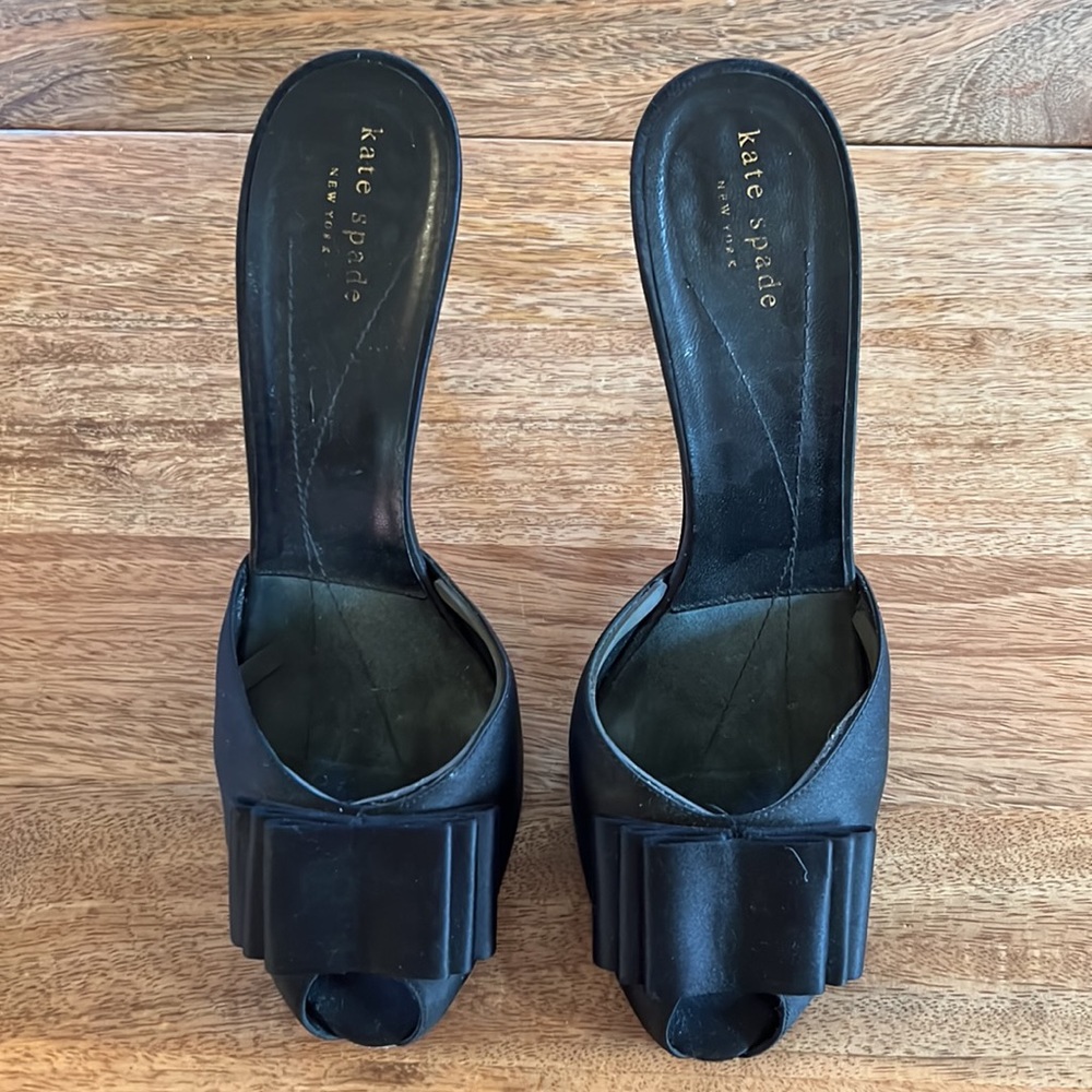 Kate Spade peep toe evening heels